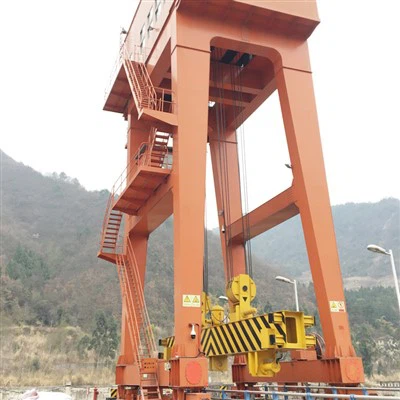 Egyirányú erőművi portáldaru