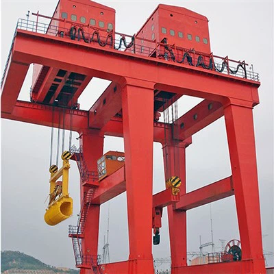 Kétirányú erőművi portáldaru